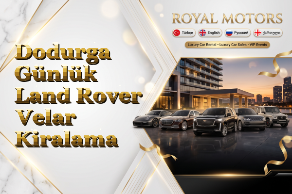 Dodurga Günlük Land Rover Velar Kiralama