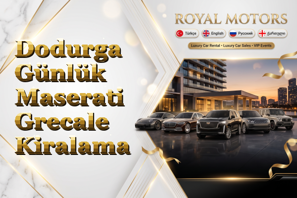 Dodurga Günlük Maserati Grecale Kiralama