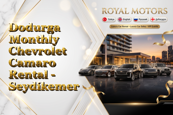 Dodurga Monthly Chevrolet Camaro Rental - Seydikemer