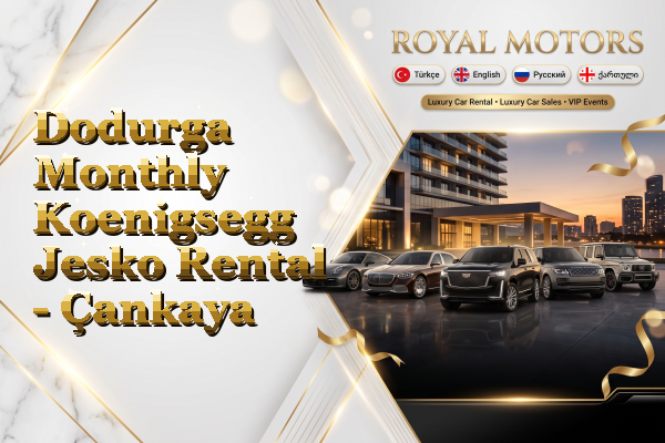 Dodurga Monthly Koenigsegg Jesko Rental - Çankaya