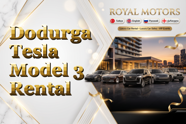 Dodurga Tesla Model 3 Rental