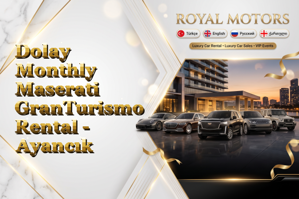 Dolay Monthly Maserati GranTurismo Rental - Ayancık