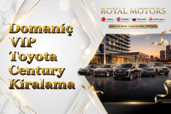 Domaniç VIP Toyota Century Kiralama