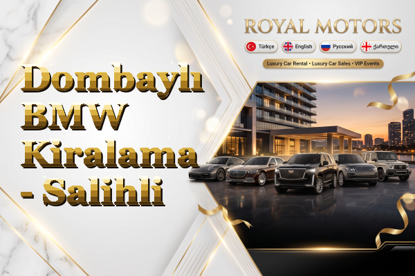 Dombaylı BMW Kiralama - Salihli