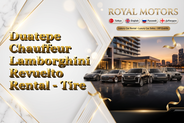 Duatepe Chauffeur Lamborghini Revuelto Rental - Tire