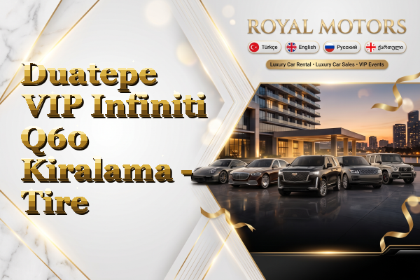 Duatepe VIP Infiniti Q60 Kiralama - Tire