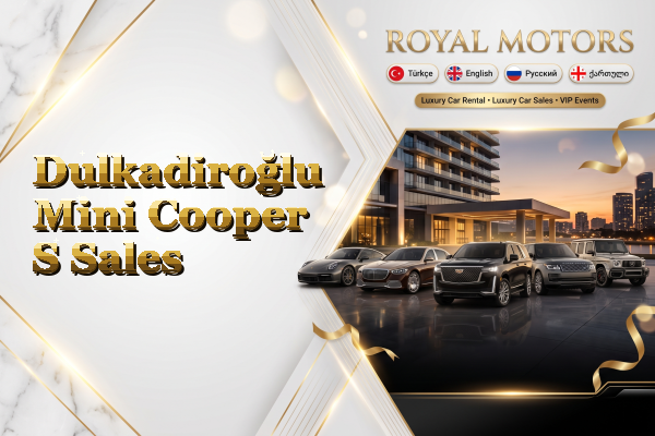 Dulkadiroğlu Mini Cooper S Sales