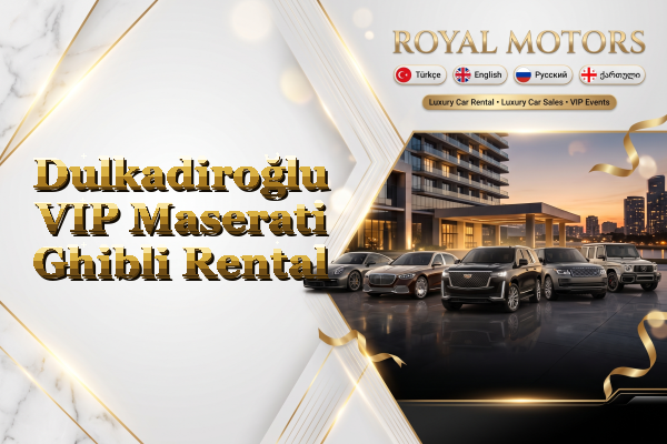 Dulkadiroğlu VIP Maserati Ghibli Rental