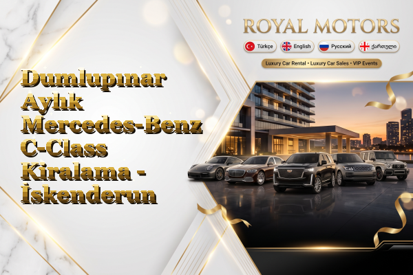 Dumlupınar Aylık Mercedes-Benz C-Class Kiralama - İskenderun