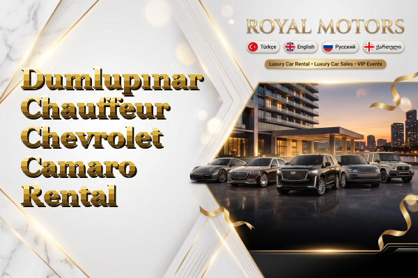 Dumlupınar Chauffeur Chevrolet Camaro Rental