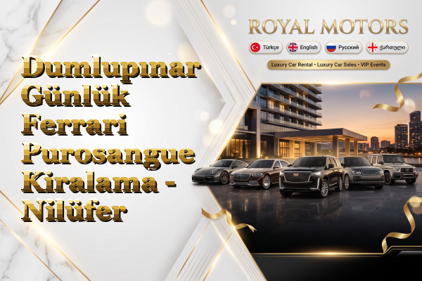 Dumlupınar Günlük Ferrari Purosangue Kiralama - Nilüfer