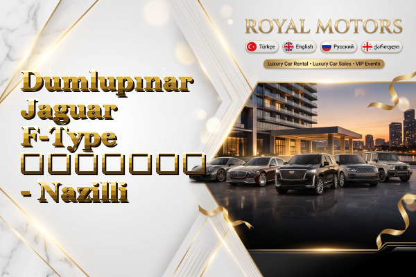 Dumlupınar Jaguar F-Type გაყიდვა - Nazilli