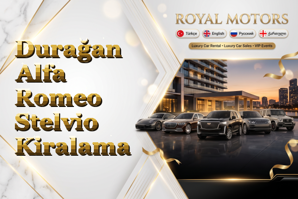 Durağan Alfa Romeo Stelvio Kiralama