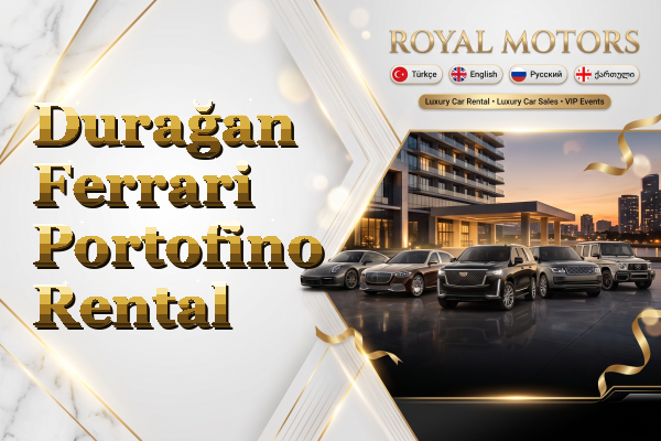 Durağan Ferrari Portofino Rental