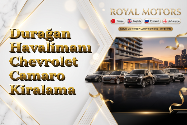 Durağan Havalimanı Chevrolet Camaro Kiralama