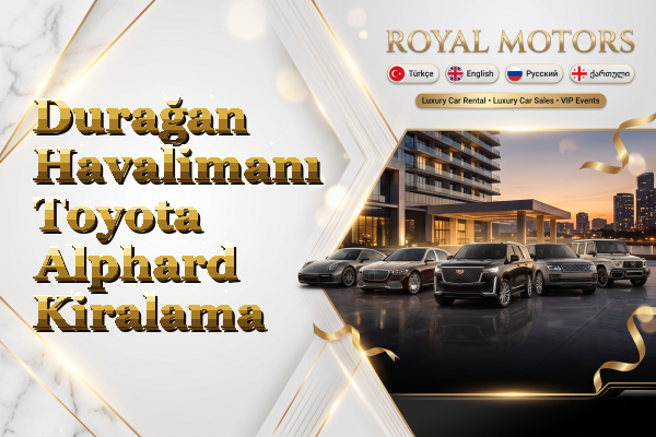 Durağan Havalimanı Toyota Alphard Kiralama