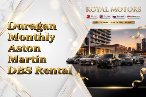 Durağan Monthly Aston Martin DBS Rental