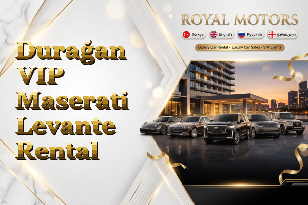 Durağan VIP Maserati Levante Rental