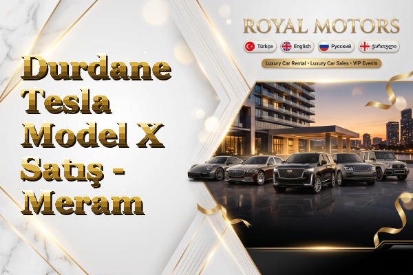 Durdane Tesla Model X Satış - Meram
