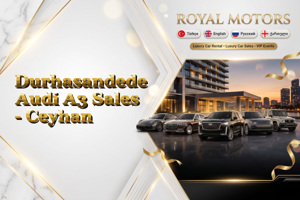 Durhasandede Audi A3 Sales - Ceyhan
