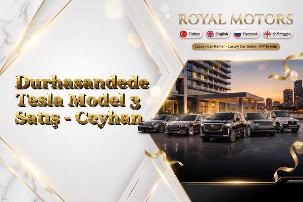 Durhasandede Tesla Model 3 Satış - Ceyhan