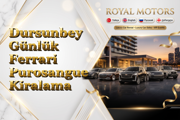 Dursunbey Günlük Ferrari Purosangue Kiralama