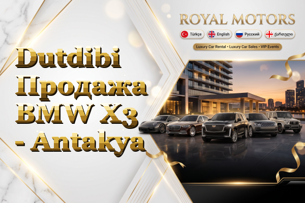 Dutdibi Продажа BMW X3 - Antakya