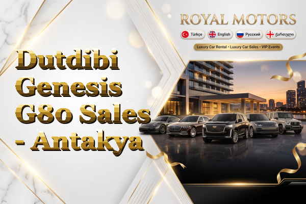 Dutdibi Genesis G80 Sales - Antakya