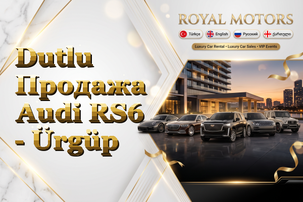 Dutlu Продажа Audi RS6 - Ürgüp