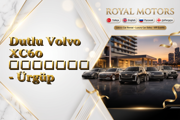 Dutlu Volvo XC60 გაყიდვა - Ürgüp