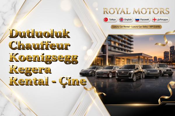 Dutluoluk Chauffeur Koenigsegg Regera Rental - Çine
