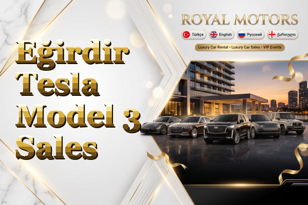 Eğirdir Tesla Model 3 Sales