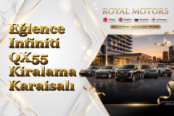 Eğlence Infiniti QX55 Kiralama - Karaisalı