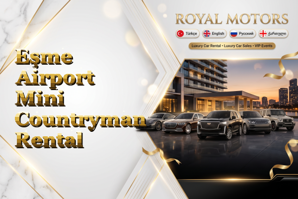 Eşme Airport Mini Countryman Rental