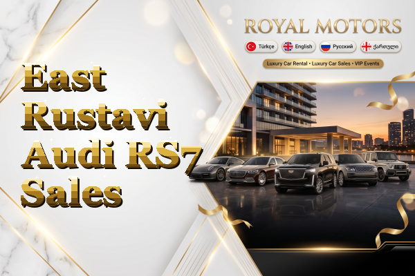 East Rustavi Audi RS7 Sales