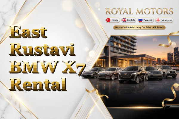 East Rustavi BMW X7 Rental