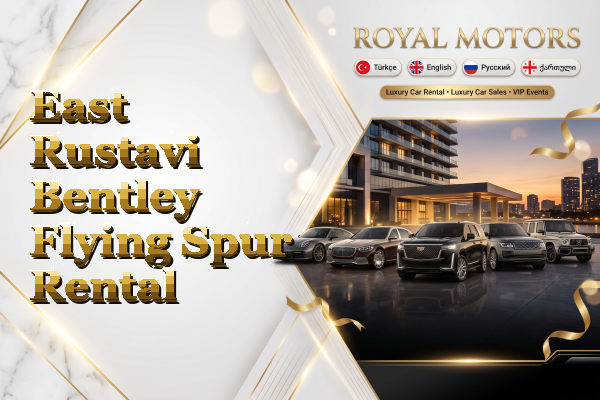 East Rustavi Bentley Flying Spur Rental