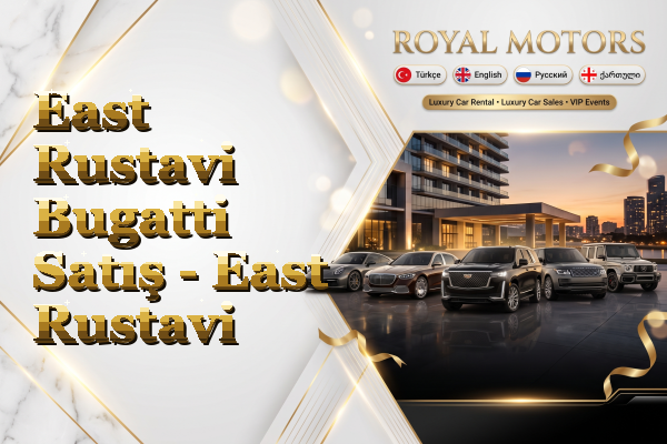 East Rustavi Bugatti Satış - East Rustavi