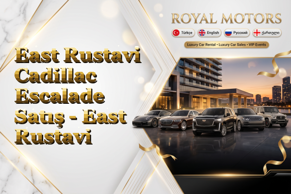East Rustavi Cadillac Escalade Satış - East Rustavi