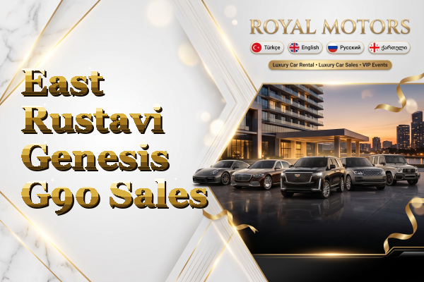 East Rustavi Genesis G90 Sales