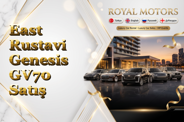 East Rustavi Genesis GV70 Satış