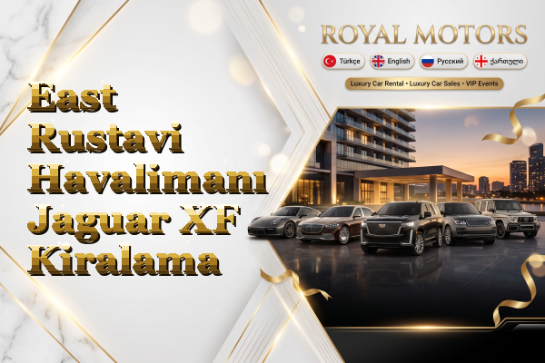 East Rustavi Havalimanı Jaguar XF Kiralama