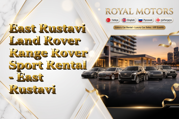 East Rustavi Land Rover Range Rover Sport Rental - East Rustavi