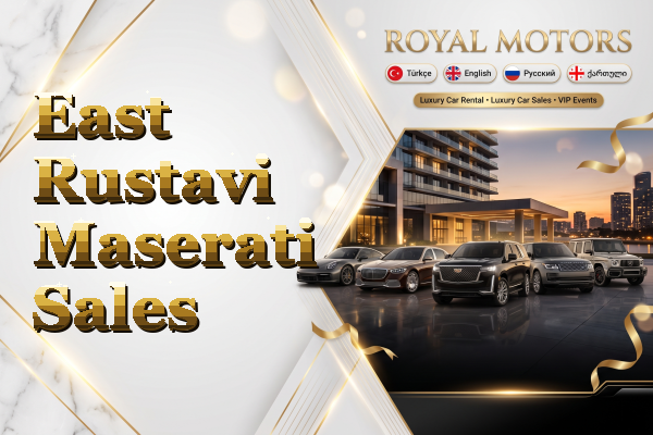 East Rustavi Maserati Sales