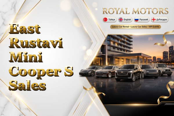 East Rustavi Mini Cooper S Sales