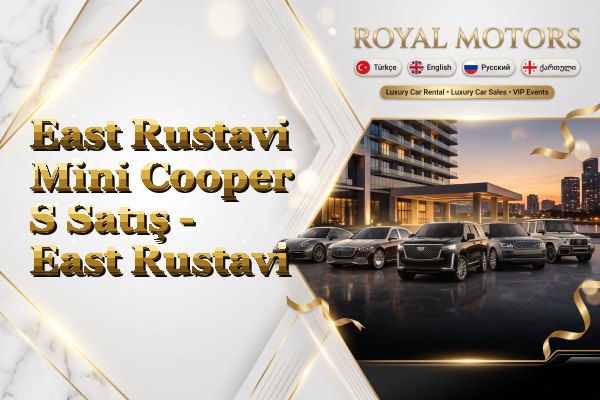 East Rustavi Mini Cooper S Satış - East Rustavi