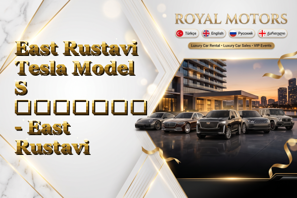 East Rustavi Tesla Model S გაყიდვა - East Rustavi