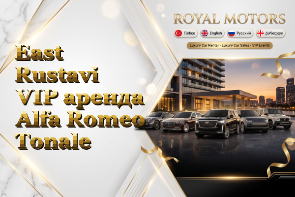 East Rustavi VIP аренда Alfa Romeo Tonale