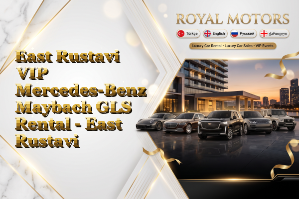 East Rustavi VIP Mercedes-Benz Maybach GLS Rental - East Rustavi