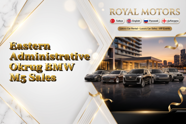 Eastern Administrative Okrug BMW M5 Sales